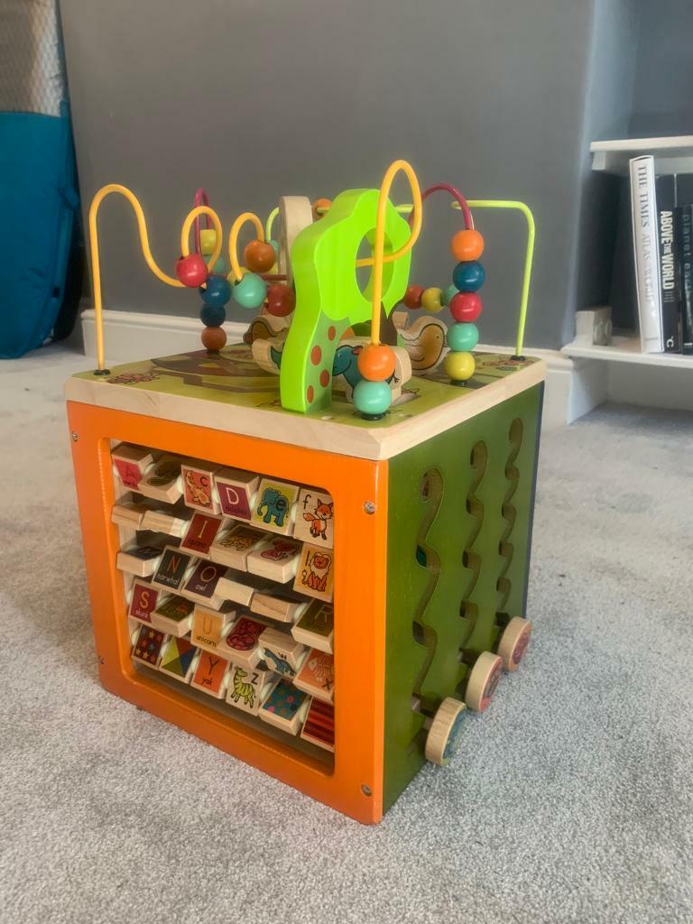 zany zoo activity table